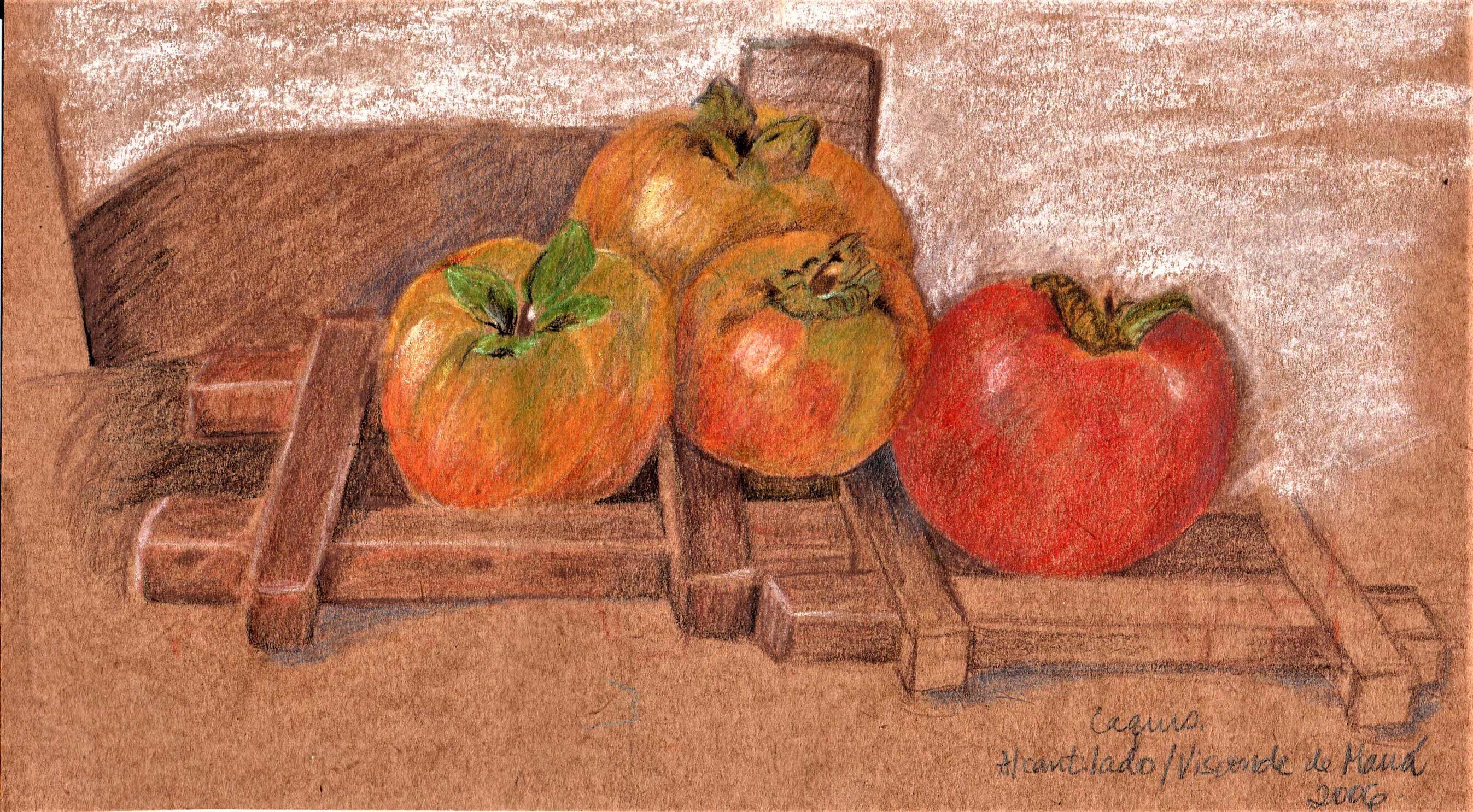 Persimmons from the Alcantilado